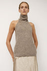 Lauren Manoogian Loft Halter Top in Ash