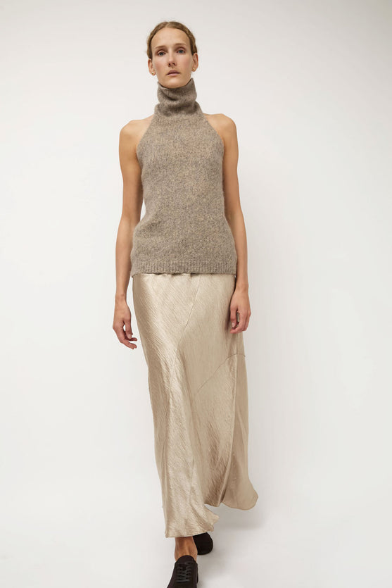 Lauren Manoogian Loft Halter Top in Ash
