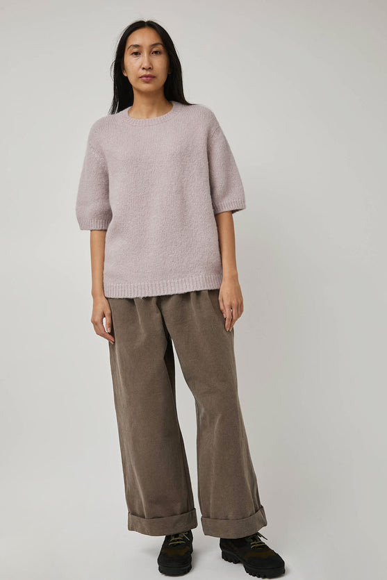 【新品】LAUREN MANOOGIAN リネン混ニット38 キナリ色 Lauren Manoogian Marl Rollneck Sweater, Sisal Marl – Glasswing