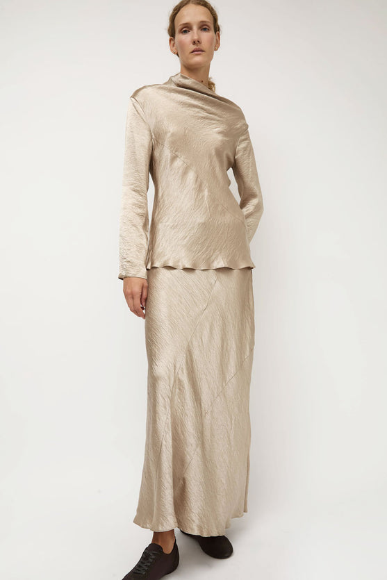 Lauren Manoogian Luster Top in Champagne
