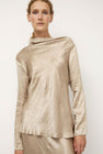 Lauren Manoogian Luster Top in Champagne