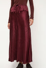 Lauren Manoogian New Luster Skirt in Merlot