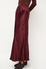 Lauren Manoogian New Luster Skirt in Merlot