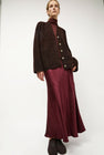 Lauren Manoogian New Luster Skirt in Merlot