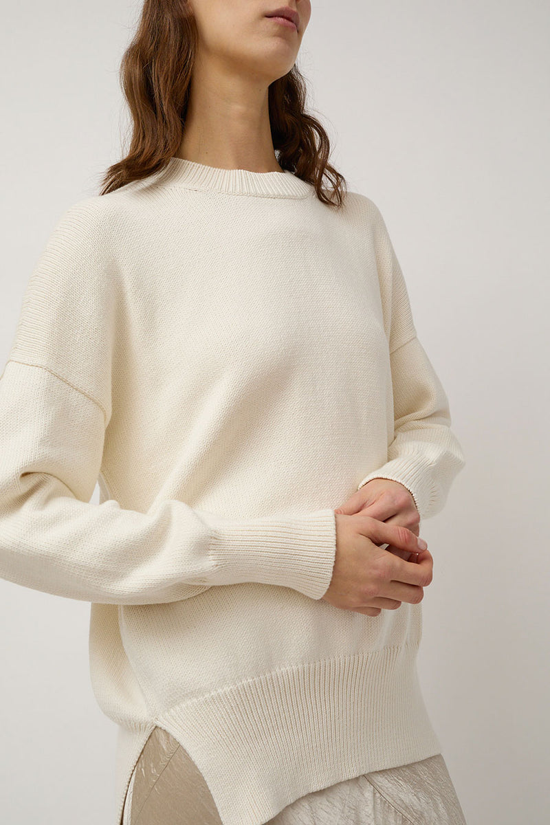 Lauren Manoogian Simple Crewneck in White