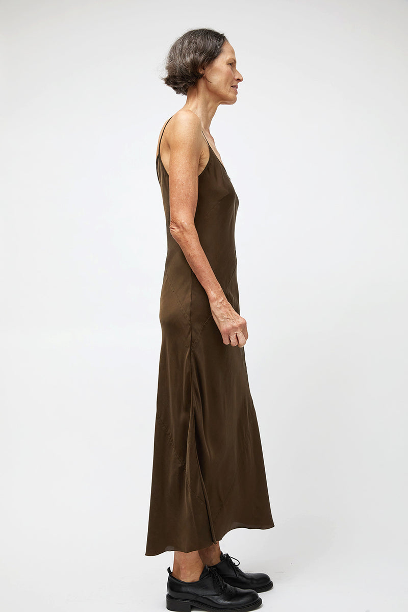 Lauren Manoogian Bias Dress in Olive