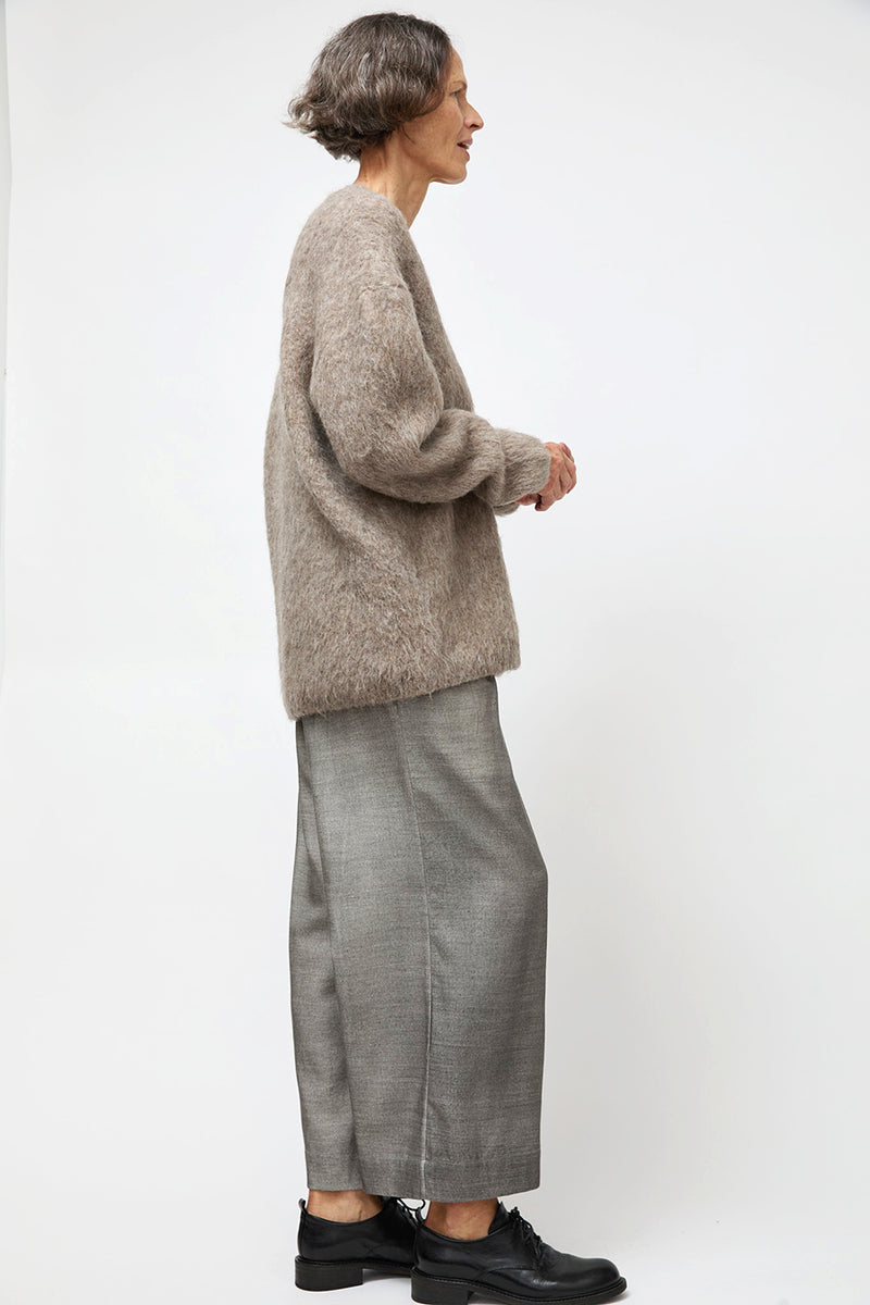 Lauren Manoogian Brushstroke Trouser in Sumi