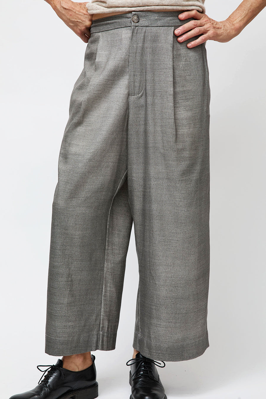Lauren Manoogian Brushstroke Trouser in Sumi