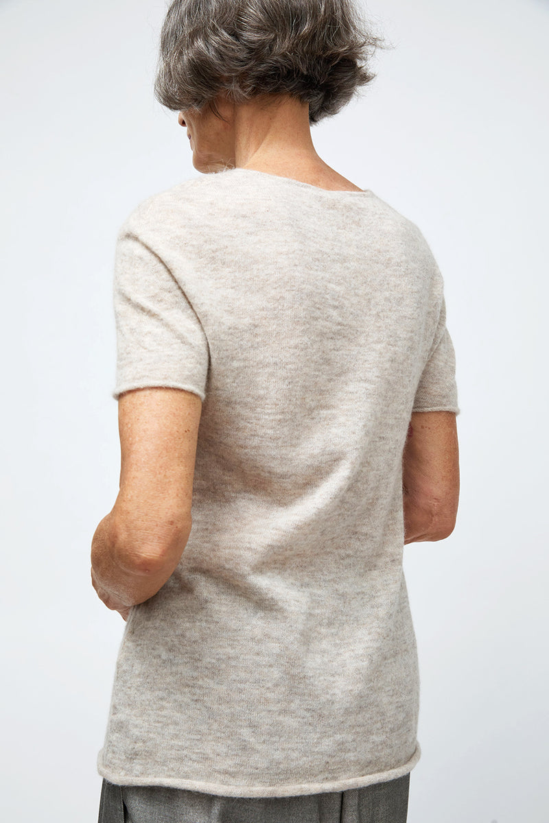 Lauren Manoogian Cape Crewneck in Pebble