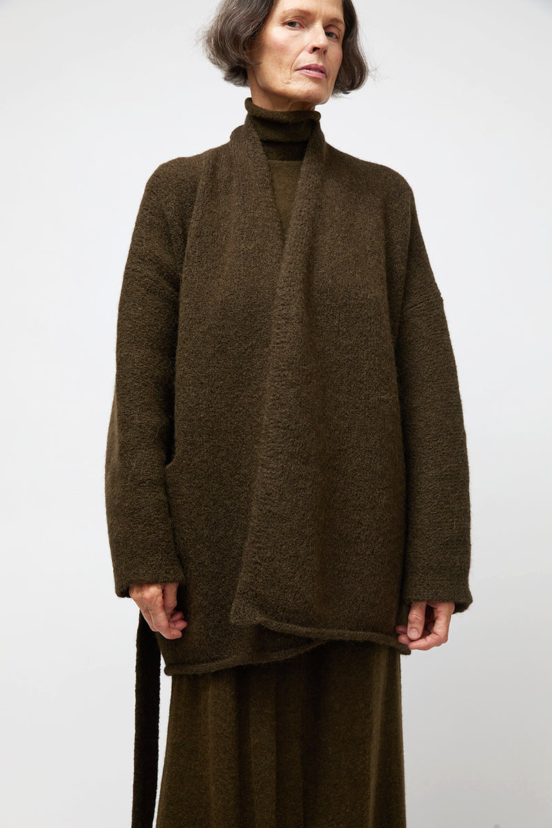 Lauren Manoogian Coto Cardigan in Olive