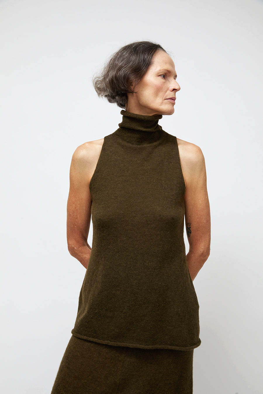 Lauren Manoogian Funnel Shell in Olive