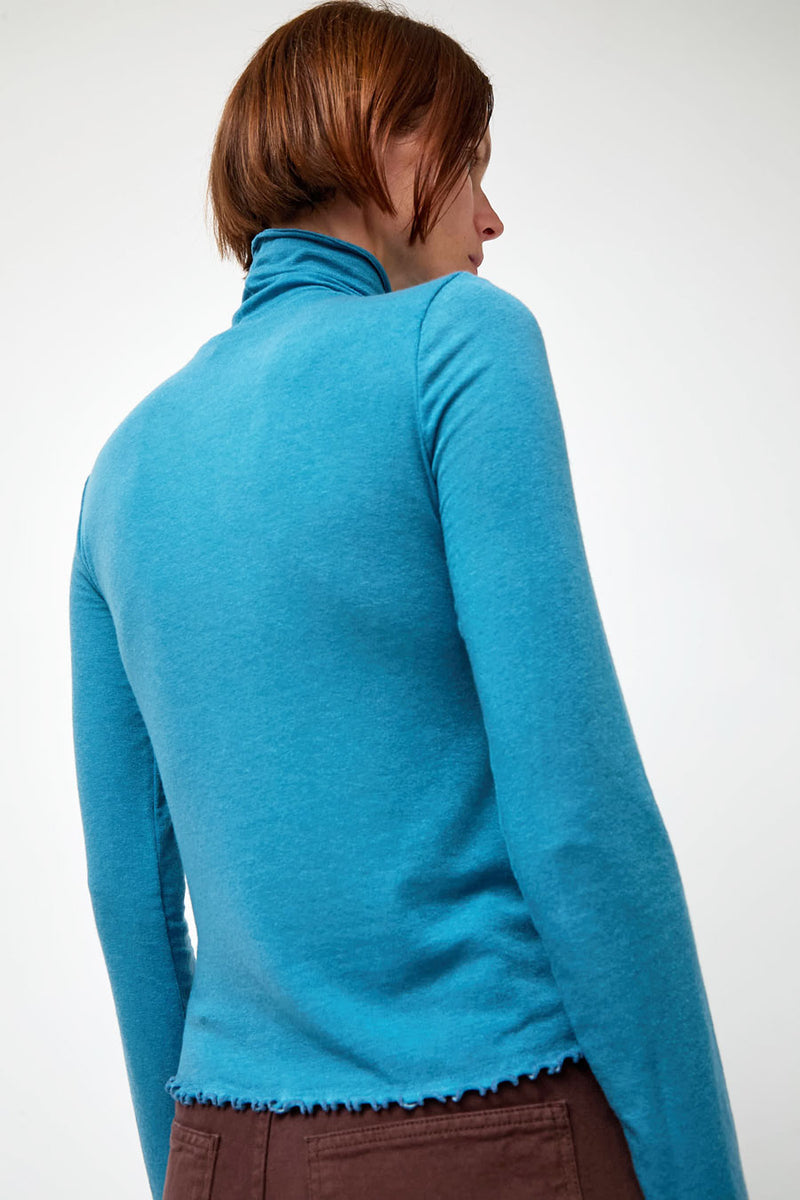No.6 Lennon Turtleneck in Teal