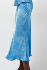 Les Coyotes de Paris Fluid Skirt in Maya Blue Tie Dye