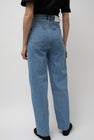 Les Coyotes de Paris Carrot Leg Trousers in Classic Denim Blue