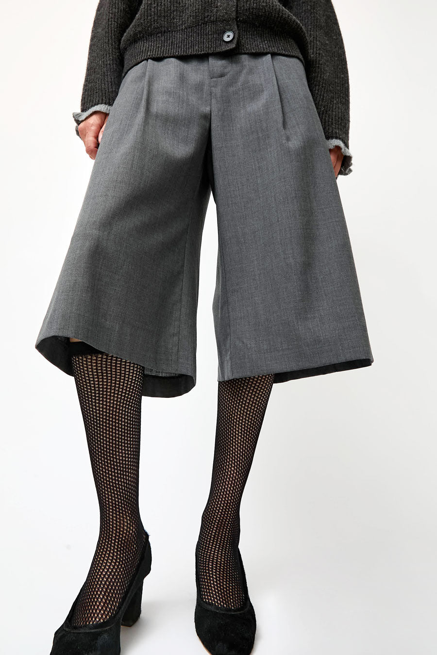 Leur Logette Short Mesh Socks in Black