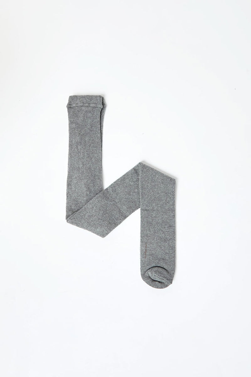 Leur Logette Herringbone Tights in Gray
