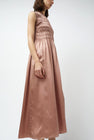 M Patmos Aliya Smocked Dress in Pink Earth