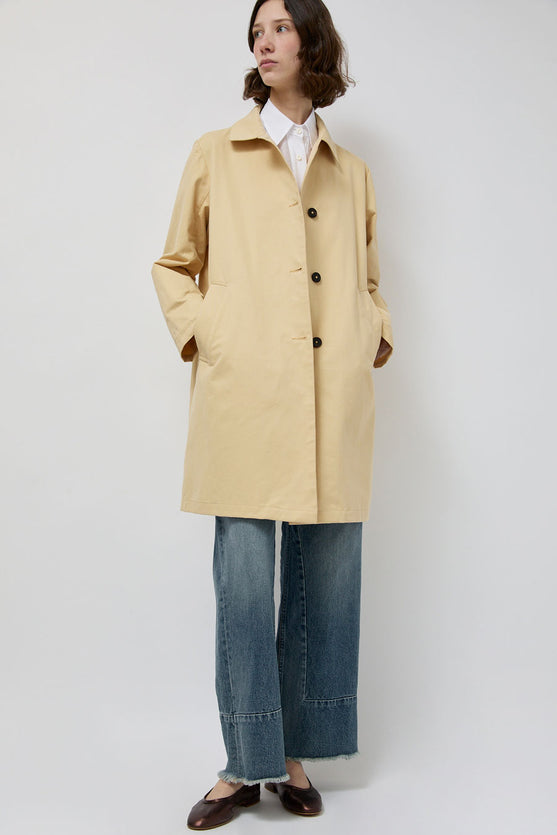 M Patmos Sylvie MacKintosh Coat in Stone