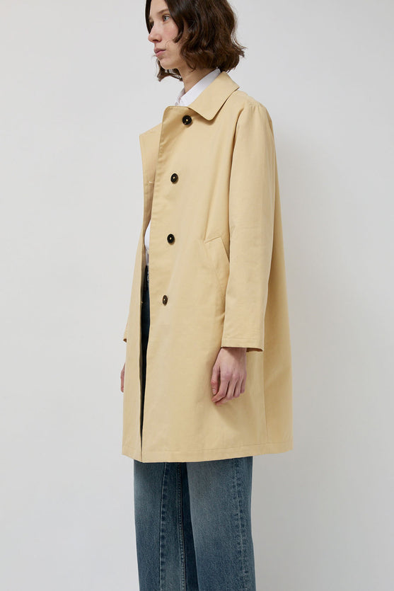 M Patmos Sylvie MacKintosh Coat in Stone