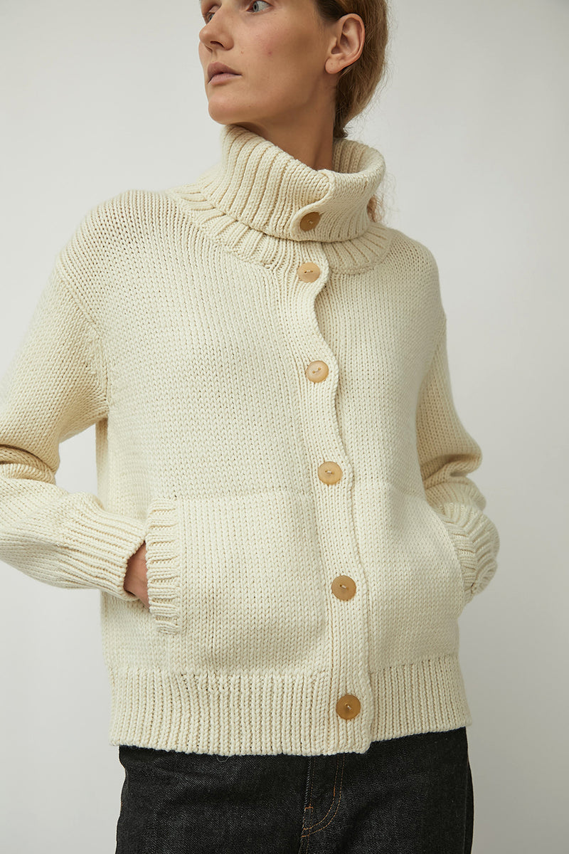 M Patmos Mila Cardigan in Ivory