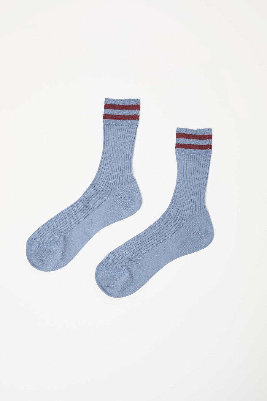 Maria La Rosa Bio Cotton Tube Socks in Acciaio