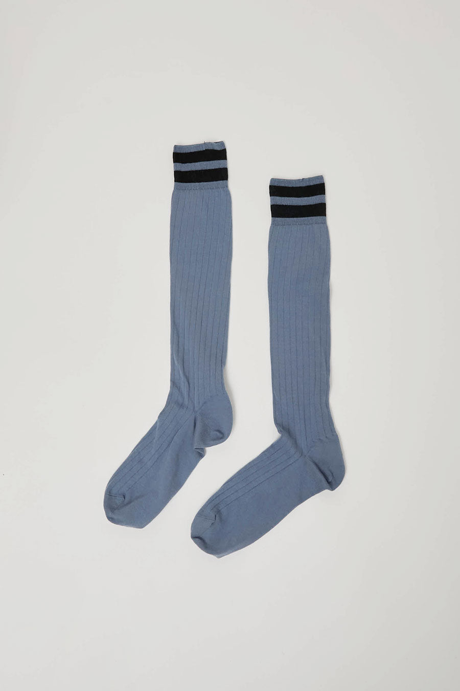 Maria La Rosa Bio Cotton Tube Socks in Indigo