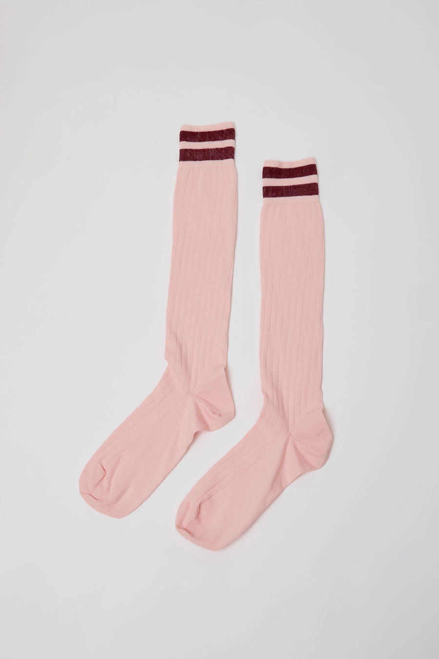Maria La Rosa Bio Cotton Tube Socks in Pink