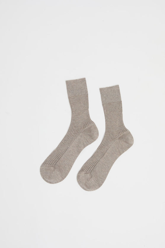 Maria La Rosa Bio Socks in Sabbia Melange