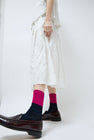 Maria La Rosa Bitone Cotton Socks in Pink and Night