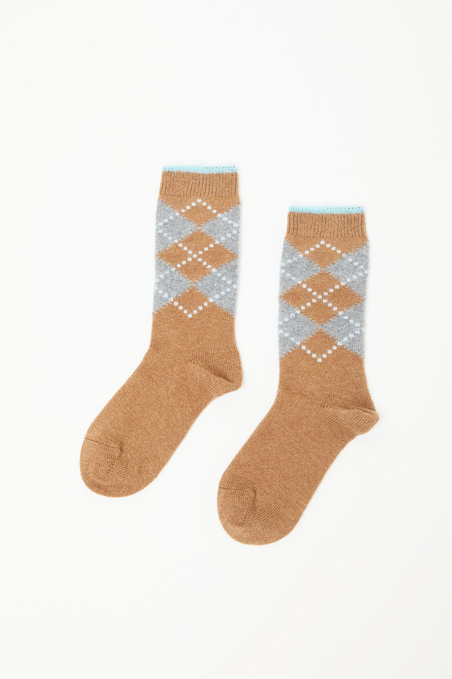 Maria La Rosa Britain Socks in Tobacco