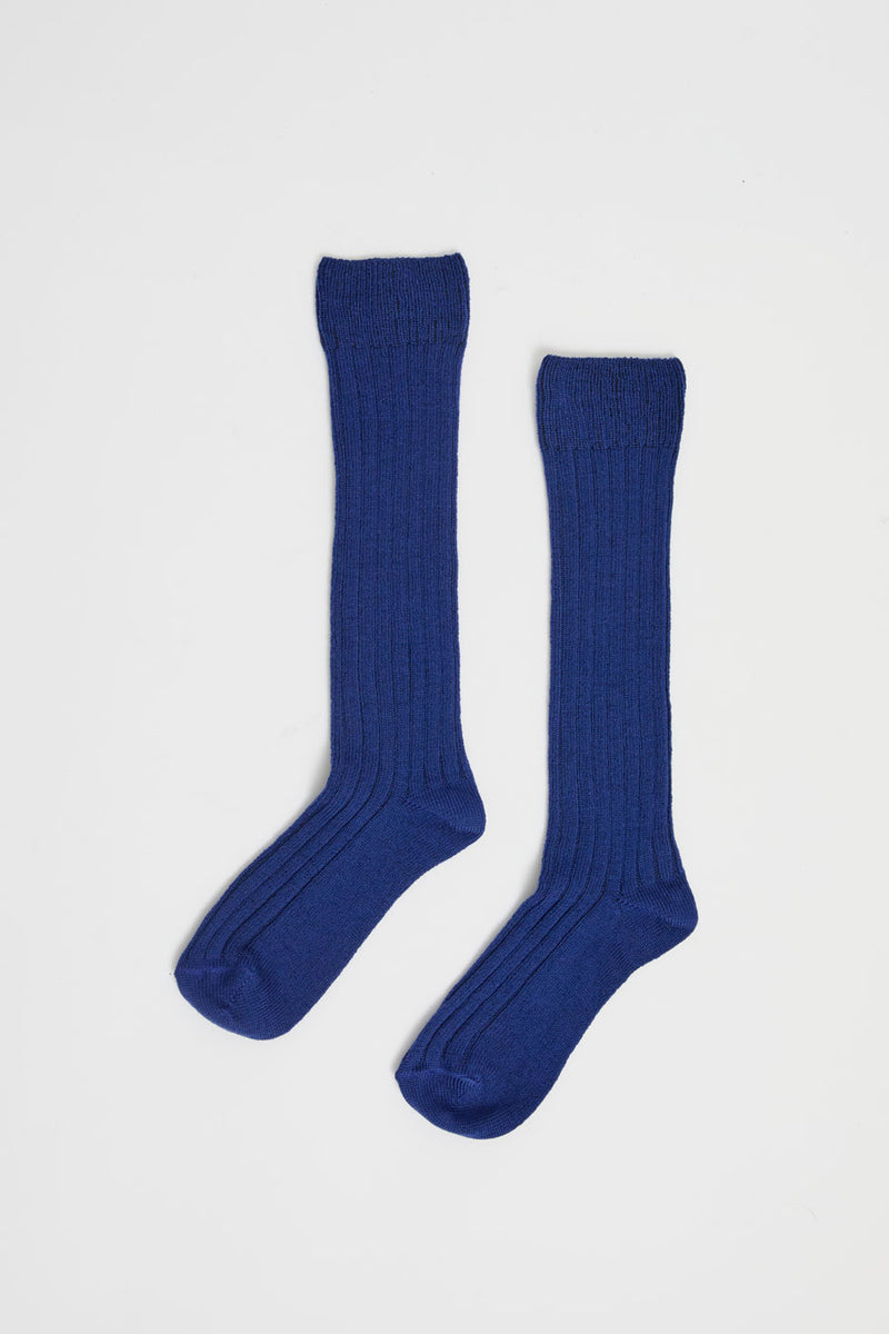 Maria La Rosa College Socks in Blue