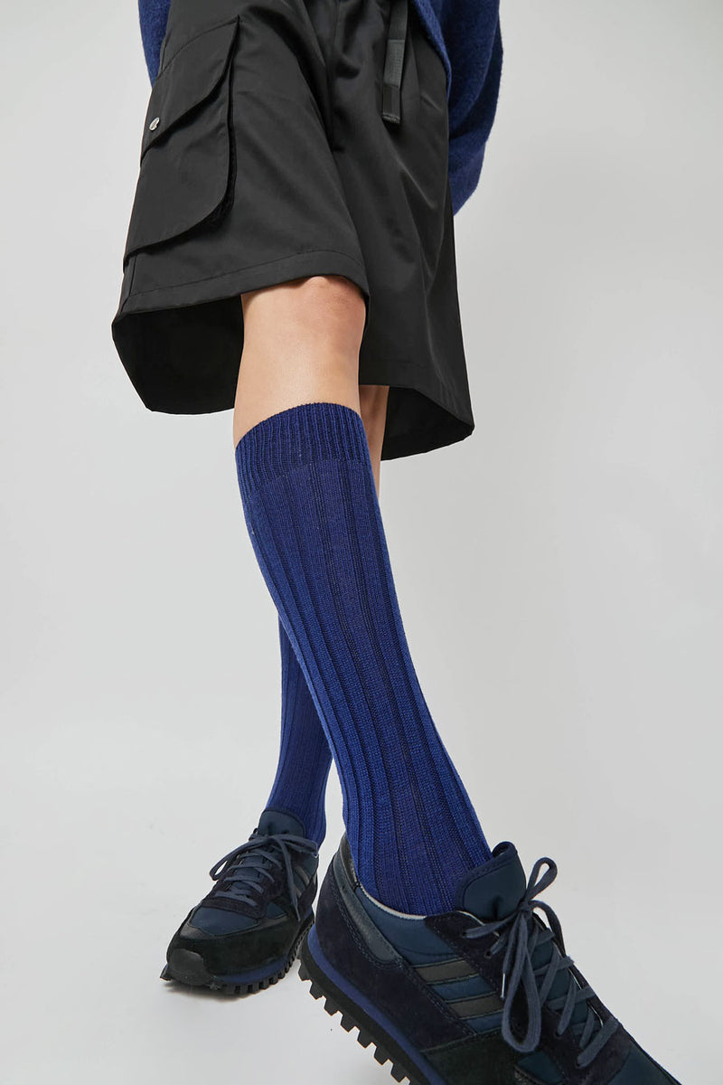 Maria La Rosa College Socks in Blue