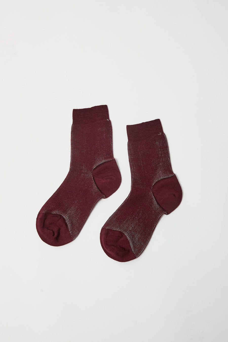 Maria La Rosa Cult Socks in Bordeaux