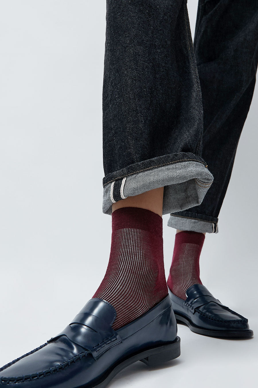 Maria La Rosa Cult Socks in Bordeaux