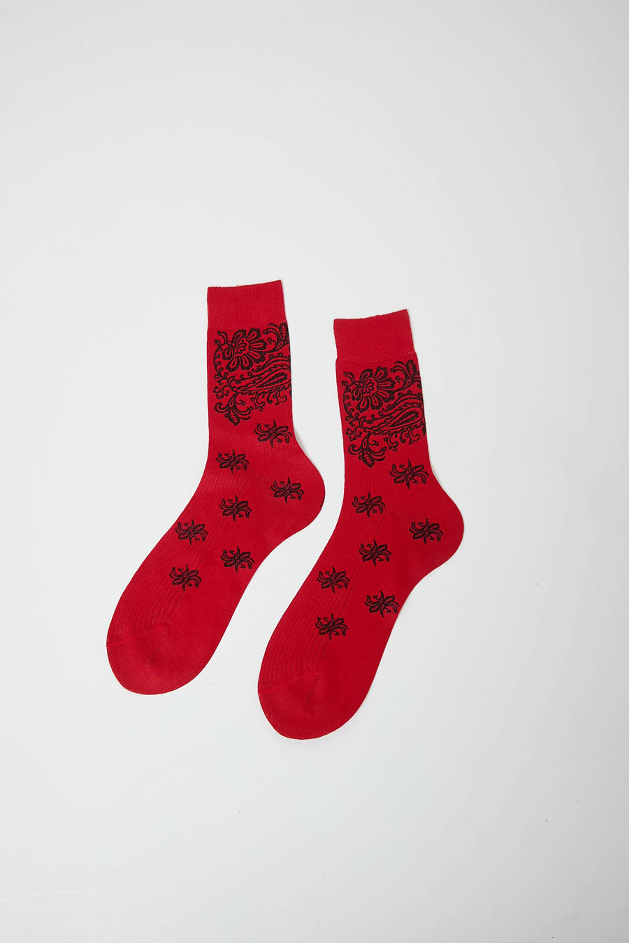 Maria La Rosa Fortaleza Socks in Red