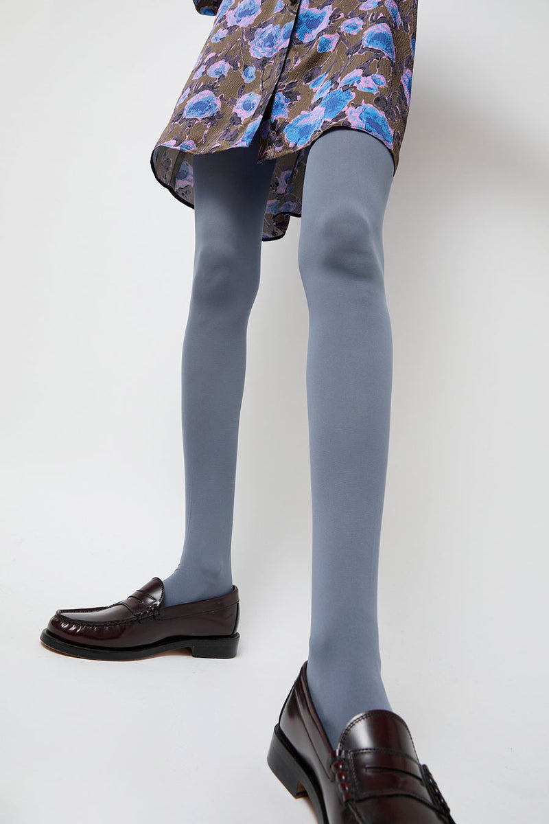 Maria La Rosa Lycra Tights in Acciao