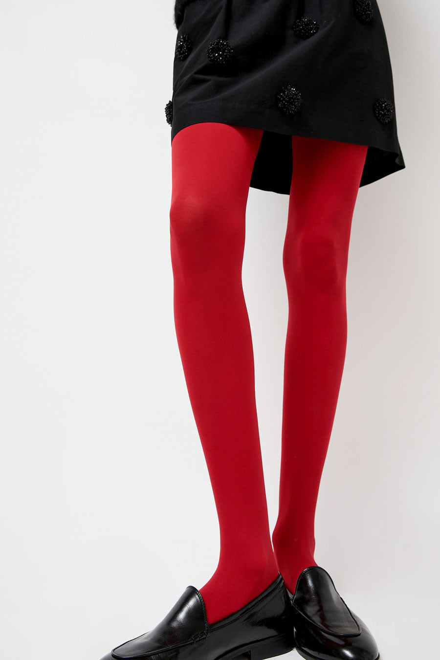 Maria La Rosa Lycra Tights in Red