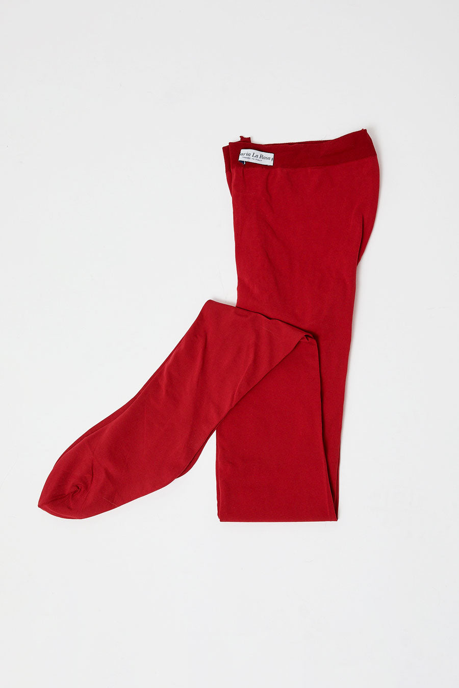 Maria La Rosa Lycra Tights in Red