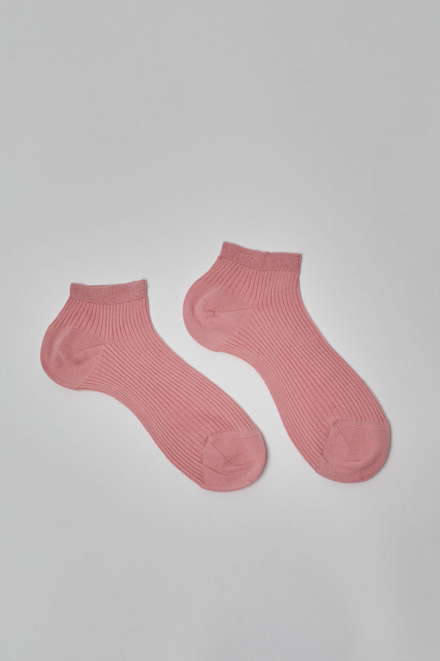 Maria La Rosa Organic Cotton Low Ankle Socks in Rose