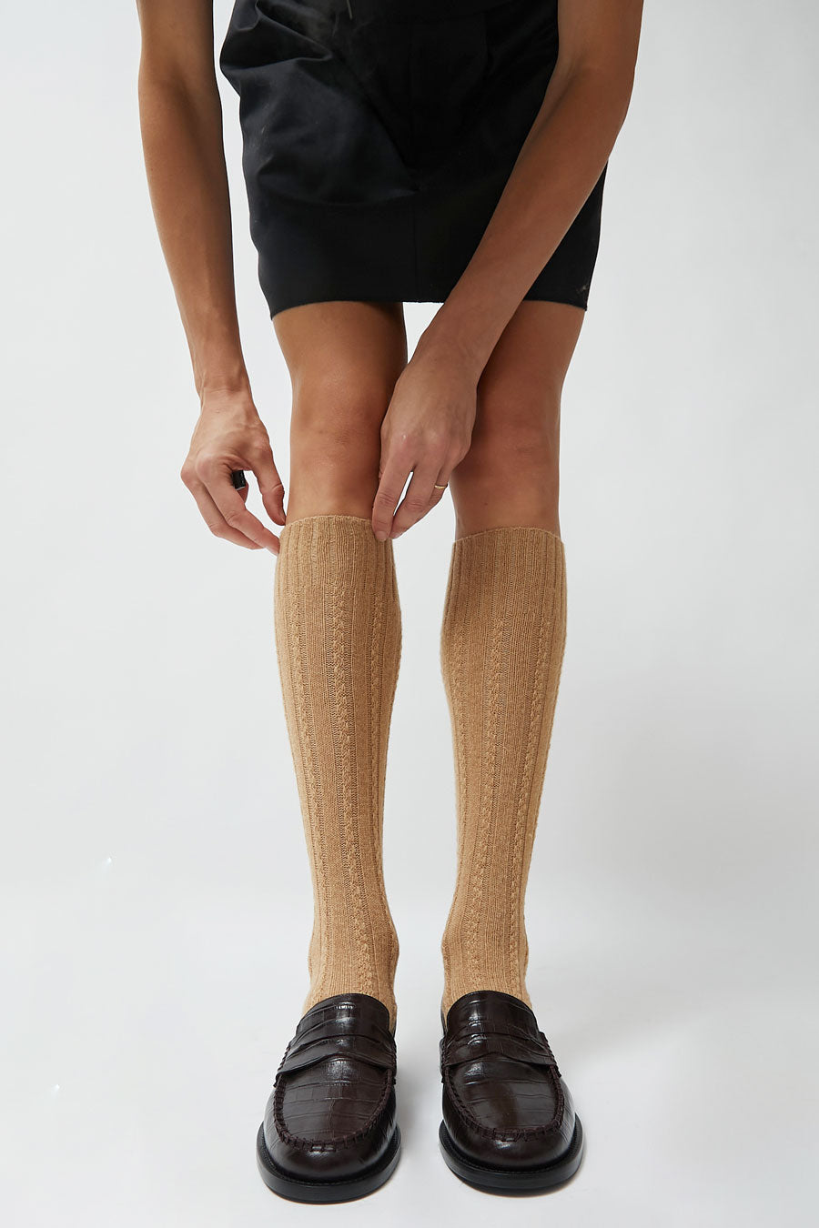 Maria La Rosa Scotland Socks in Natural