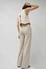 Maria Stanley Soft Hank Pant in Bone Plaid