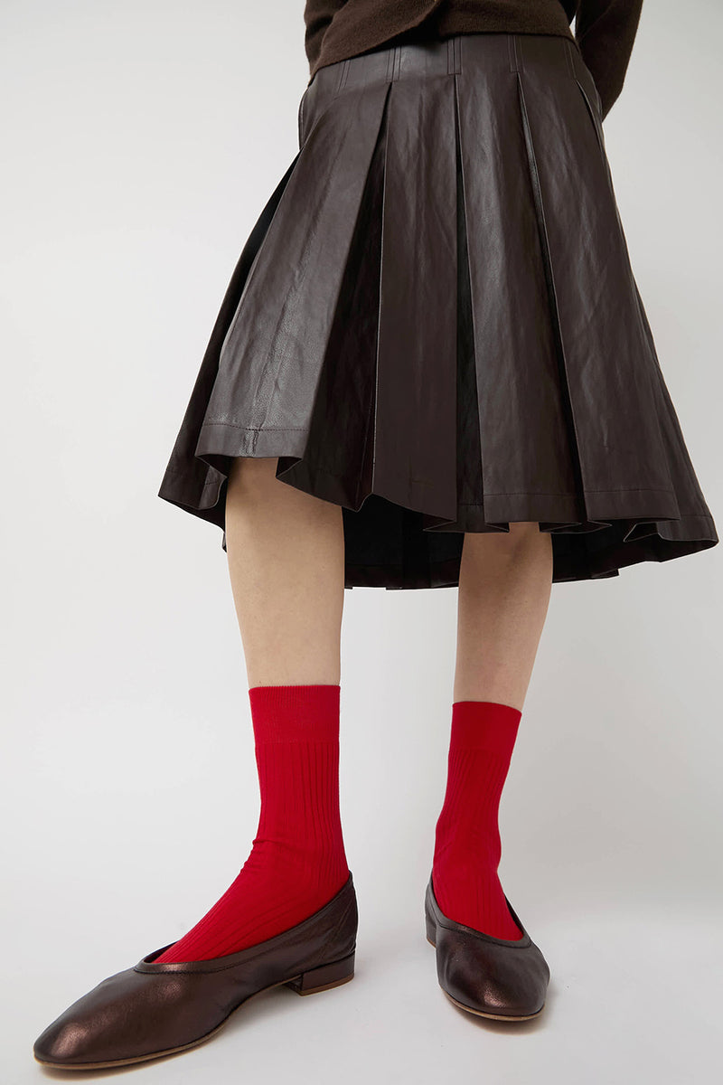 Maria La Rosa Bio Socks in Red