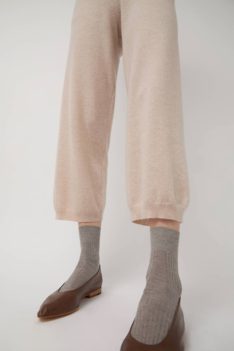 Maria La Rosa Bio Socks in Sabbia Melange