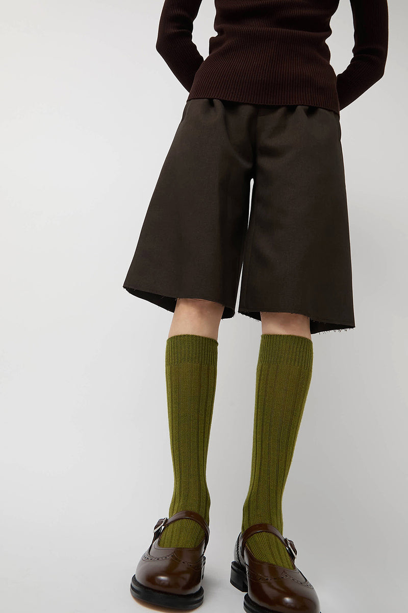 Maria La Rosa College Socks in Pisello