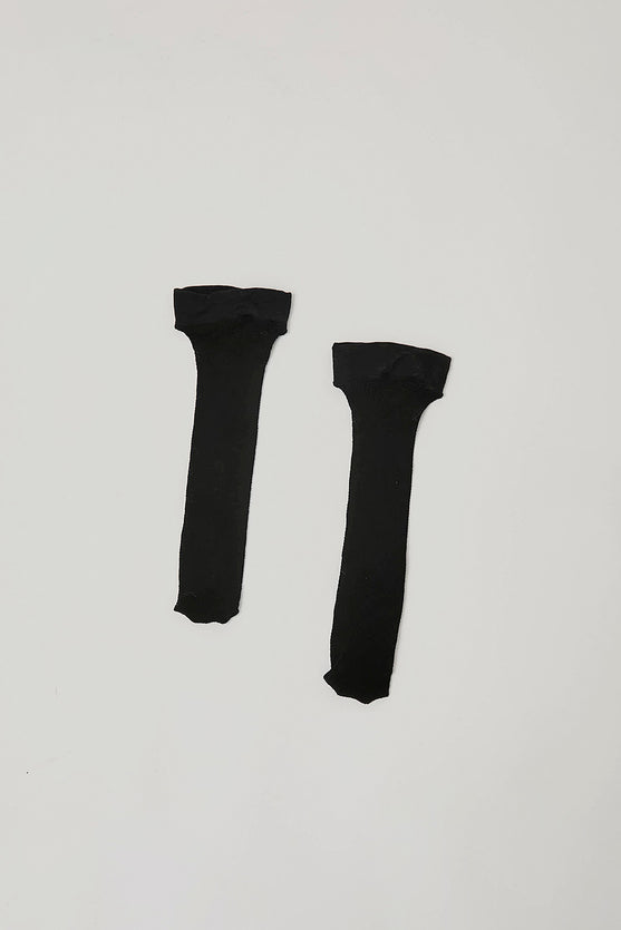 Maria La Rosa Net Ankle Socks in Black