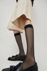 Maria La Rosa Net Ankle Socks in Black