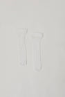 Maria La Rosa Net Ankle Socks in White