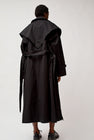 Marios Trench Coat in Black