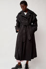 Marios Trench Coat in Black