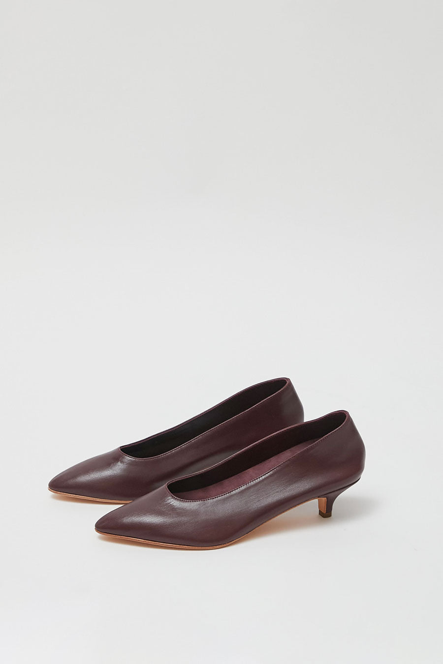 Martiniano After Party Pump in Oxblood